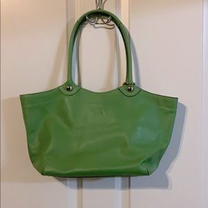 Green Coach Handbag